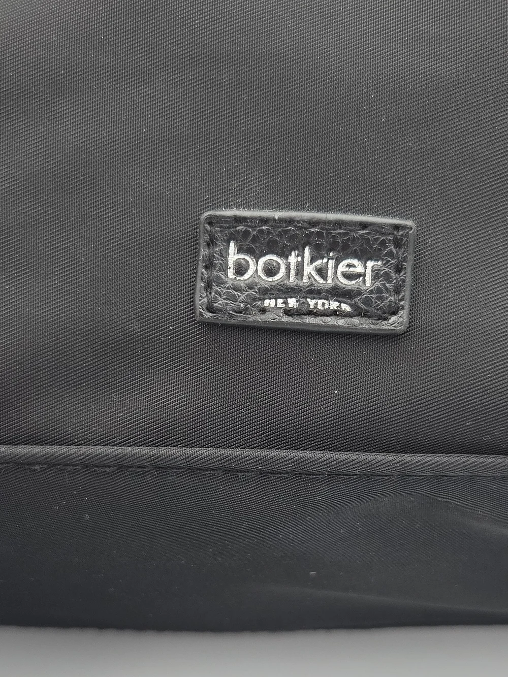 Botkier Black Fold-Over Backpack Tote